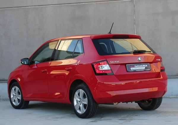 Skoda Fabia cena 32900 przebieg: 150000, rok produkcji 2018 z Goniądz małe 326